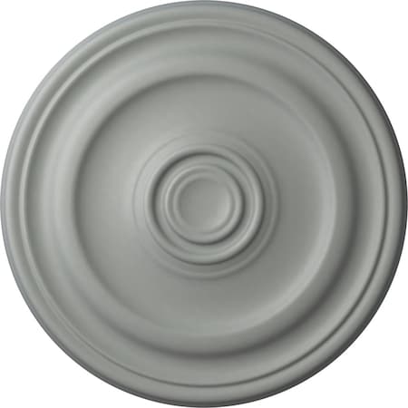 Ekena Millwork Kepler Traditional Ceiling Medallion (For Canopies up to 3 3/4"), 15 7/8"OD x 1 1/2"P, Primed White CM16KP
